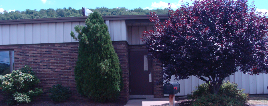 The front door of the Nicksich & Neel building